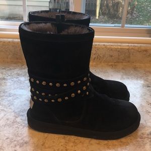 Size 9 Women’s Black Suede UGG Boots